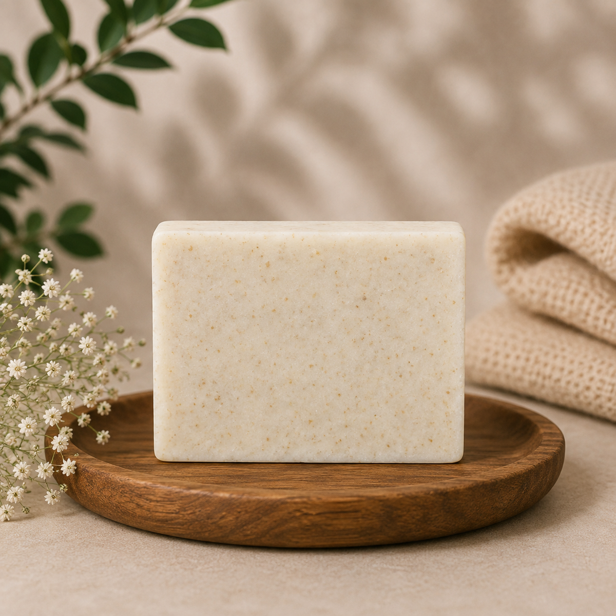 Calming Oatmeal & Honey Oatmilk Cleansing Bar